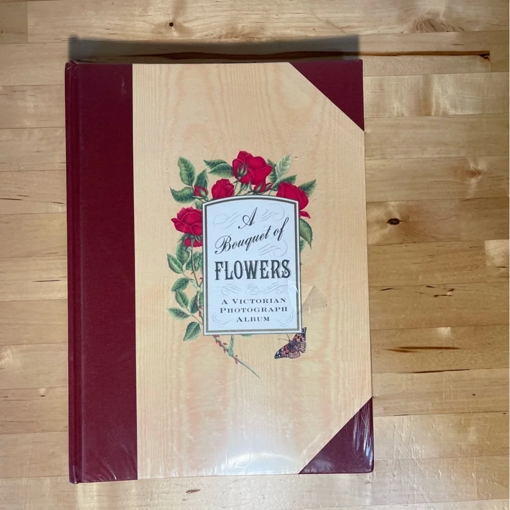 The Victorian Photograph Album - A BOUQUET OF FLOWERS -Vintage Hardback